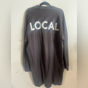 10 days, size 4, scuba tunic dress, 100% Cotton, Made in Portugal